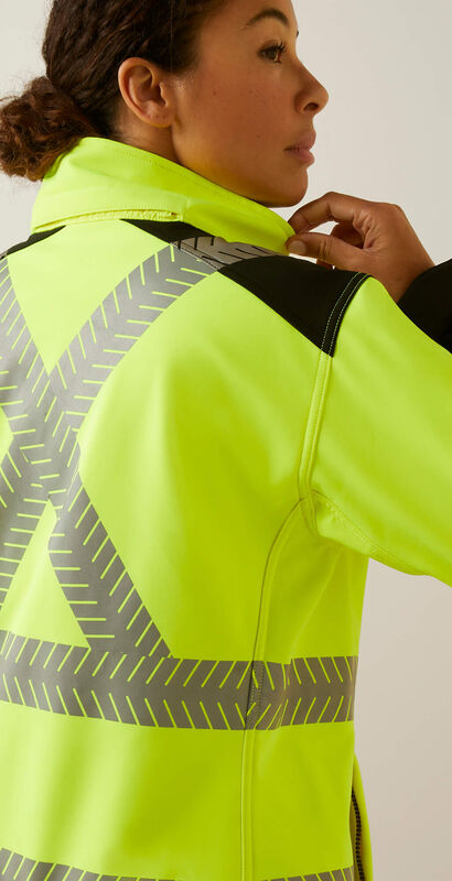 Rebar Hi-Vis Softshell Jacket 05